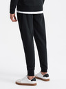 Ombre Clothing Pantaloni de trening bărbați din bumbac BASIC Ombre Clothing