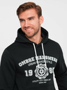 Ombre Clothing Hanorac tip cangur imprimat pentru bărbați - îmbrăcăminte Ombre