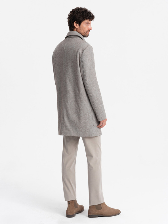 Ombre Clothing Palton bărbătesc single-breasted Îmbrăcăminte Ombre