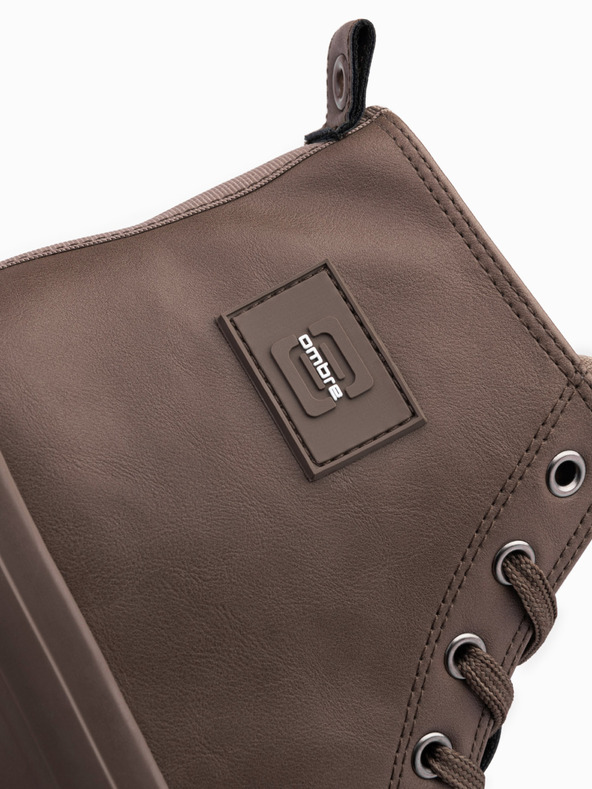 Ombre Clothing Adidași cu gleznă pentru bărbați Îmbrăcăminte Ombre