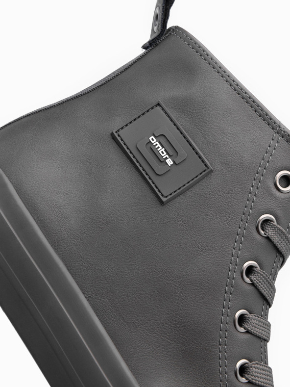 Ombre Clothing Adidași cu gleznă pentru bărbați Îmbrăcăminte Ombre