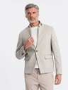 Ombre Clothing Jachetă bărbătească bronzată cu guler ridicat Ombre Clothing