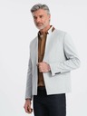 Ombre Clothing Jachetă bărbătească bronzată cu guler ridicat Ombre Clothing