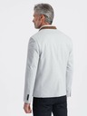 Ombre Clothing Jachetă bărbătească bronzată cu guler ridicat Ombre Clothing
