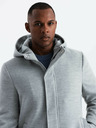 Ombre Clothing Palton cu glugă pentru bărbați Ombre Clothing