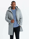 Ombre Clothing Palton cu glugă pentru bărbați Ombre Clothing
