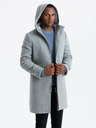 Ombre Clothing Palton cu glugă pentru bărbați Ombre Clothing