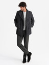 Ombre Clothing Palton bărbătesc scurt cu mânecă dublă din lână Ombre Clothing V1 OM-COWC-0115