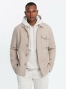 Ombre Clothing Jachetă fleece ușoară pentru bărbați Ombre Clothing V1 OM-JANP-0199