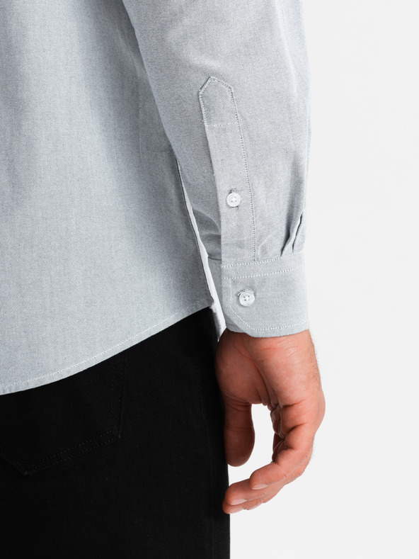 Ombre Clothing Cămașă oxford pentru bărbați Ombre Clothing V2 OM-SHOS-0172