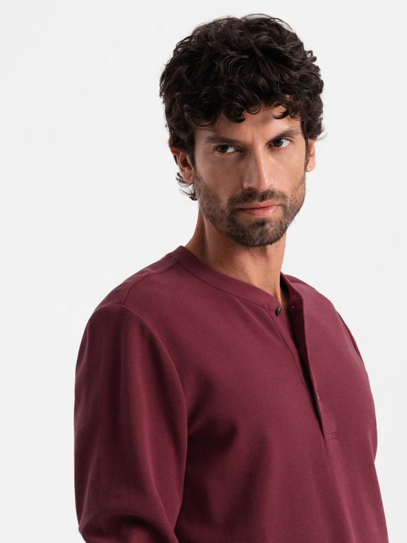 Ombre Clothing Îmbrăcăminte pentru bărbați Waffle Knit Ombre V2 OM-LSCL-0120