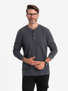 Ombre Clothing Îmbrăcăminte Ombre din tricot gofre pentru bărbați V3 OM-LSCL-0120