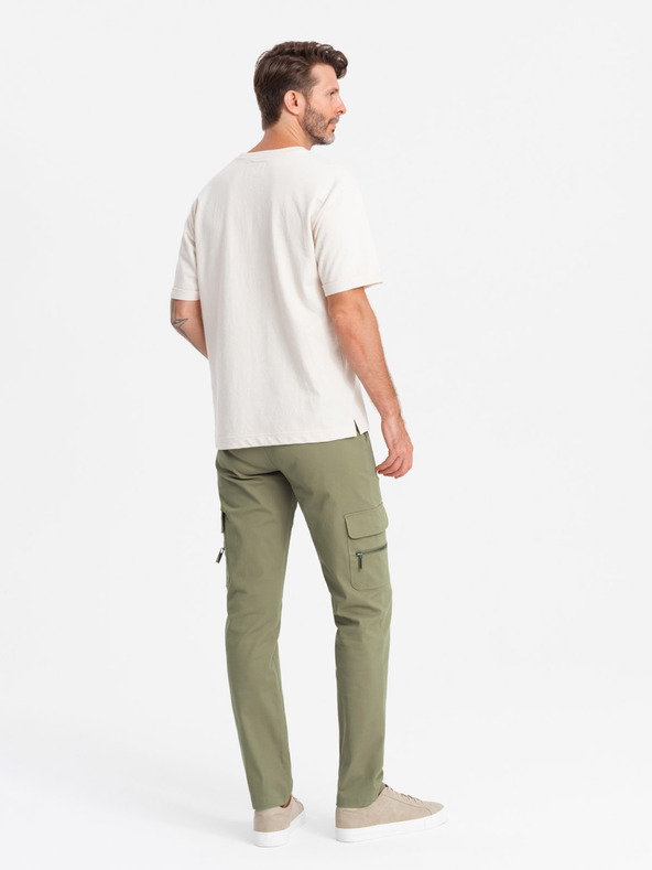 Ombre Clothing Îmbrăcăminte Ombre pentru bărbați STRAIGHT LEG CARGO V2 OM-PACG-0204