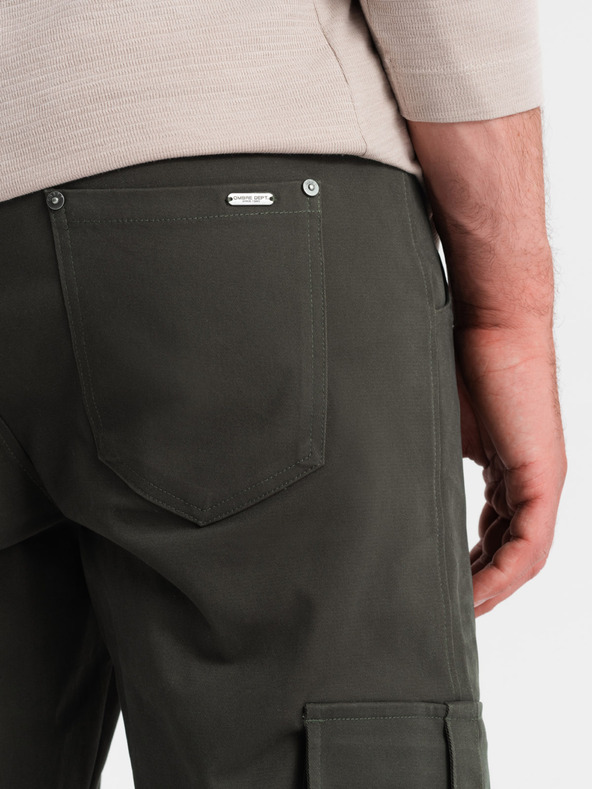 Ombre Clothing Îmbrăcăminte Ombre pentru bărbați STRAIGHT LEG CARGO V3 OM-PACG-0197