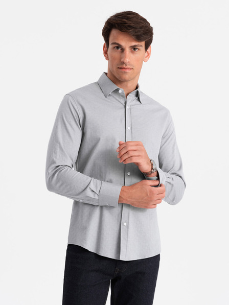 Ombre Clothing Cămașă Ombre Clothing SLIM FIT pentru bărbați V2 OM-SHCS-0175
