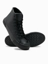 Ombre Clothing Adidași bărbătești high top cu vârf din cauciuc Ombre Clothing