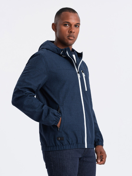 Ombre Clothing Jachetă sport ușoară căptușită cu fleece pentru bărbați Ombre Clothing