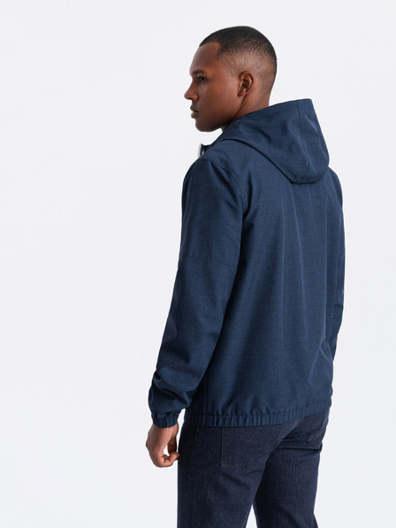 Ombre Clothing Jachetă sport ușoară căptușită cu fleece pentru bărbați Ombre Clothing