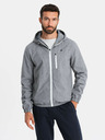 Ombre Clothing Jachetă sport ușoară căptușită cu fleece pentru bărbați Ombre Clothing
