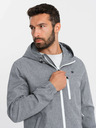Ombre Clothing Jachetă sport ușoară căptușită cu fleece pentru bărbați Ombre Clothing