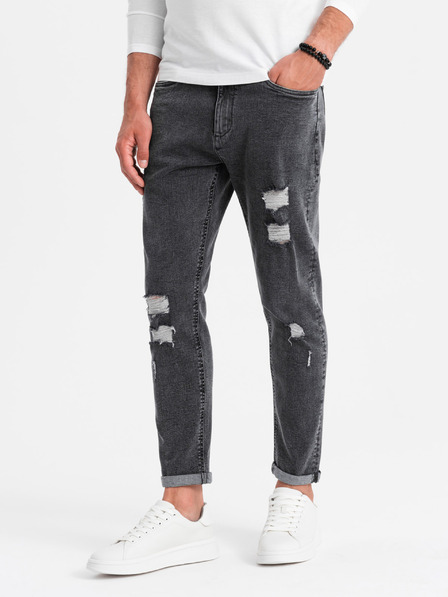 Ombre Clothing Blugi conici pentru bărbați Ombre Clothing