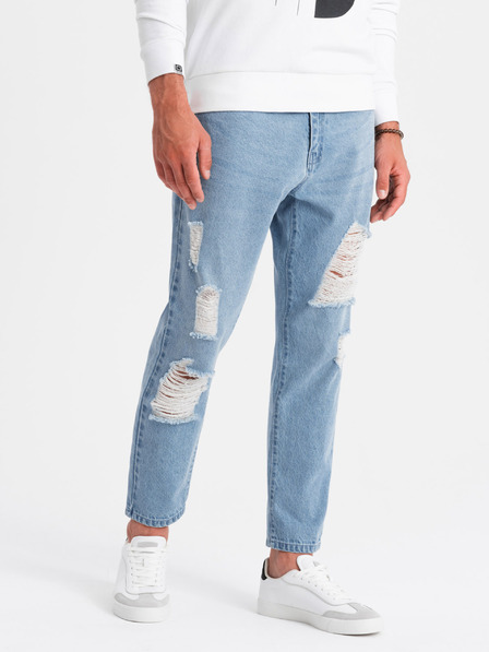 Ombre Clothing Blugi conici pentru bărbați Ombre Clothing