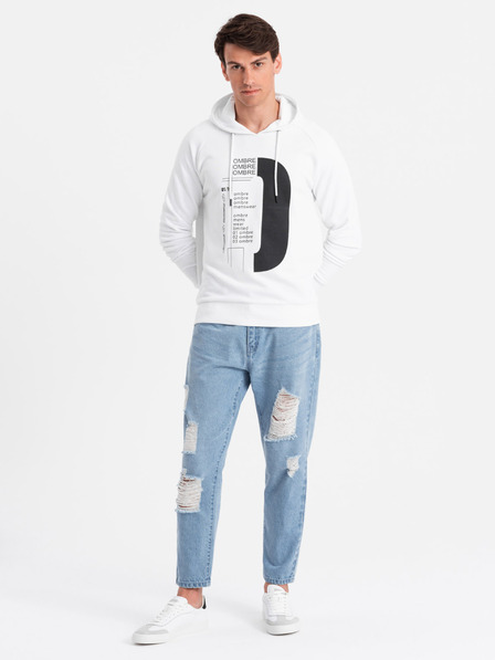 Ombre Clothing Blugi conici pentru bărbați Ombre Clothing