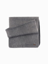 Ombre Clothing Eșarfă tricotată pentru bărbați cu dungi bicolore gri și negru Ombre Clothing