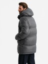 Ombre Clothing Jachetă lungă pentru bărbați cu buzunare Ombre Clothing
