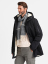 Ombre Clothing Jachetă parka lungă pentru bărbați Ombre Clothing