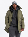 Ombre Clothing Jachetă parka lungă de exterior pentru bărbați Ombre Clothing