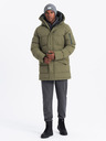 Ombre Clothing Jachetă parka lungă de exterior pentru bărbați Ombre Clothing