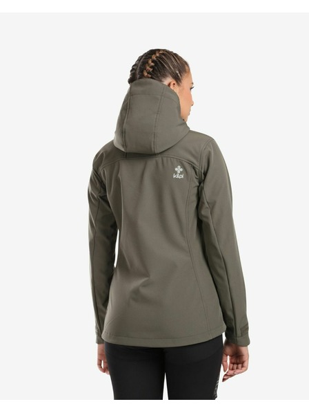 Kilpi Jachetă softshell pentru femei Kilpi RAVIA-W Verde închis