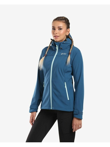 Kilpi Jachetă pentru femei Kilpi RAVIA-W Softshell albastru închis