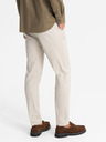 Ombre Clothing Pantaloni chino bărbătești REGULAR FIT bej Îmbrăcăminte Ombre