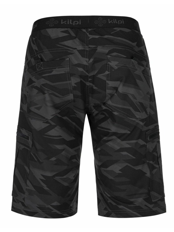 Kilpi Pantaloni scurți ușori de exterior pentru bărbați Klipi ASHER-M Gri închis