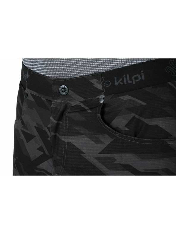 Kilpi Pantaloni scurți ușori de exterior pentru bărbați Klipi ASHER-M Gri închis