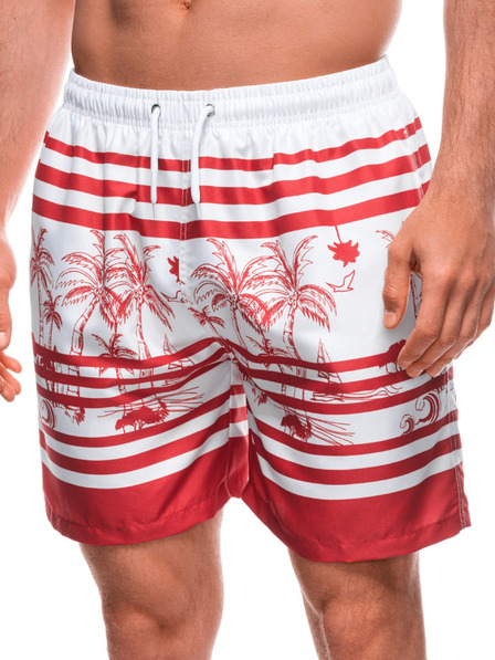 Edoti EDOTI Costum de baie pentru bărbați, roșu