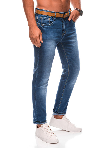 Edoti EDOTI Pantaloni din denim pentru bărbați, albaștri
