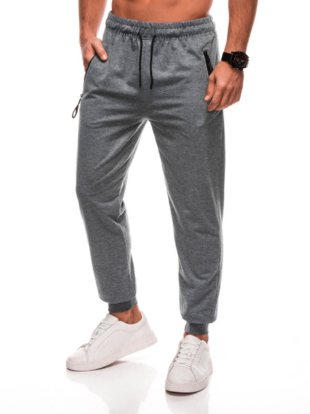Edoti EDOTI Pantaloni de trening pentru bărbați, gri