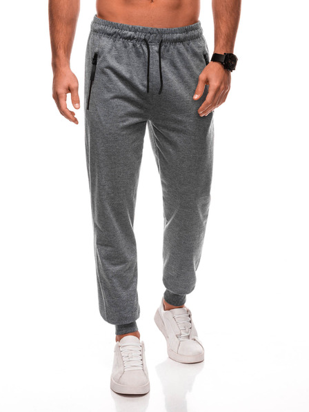 Edoti EDOTI Pantaloni de trening pentru bărbați, gri