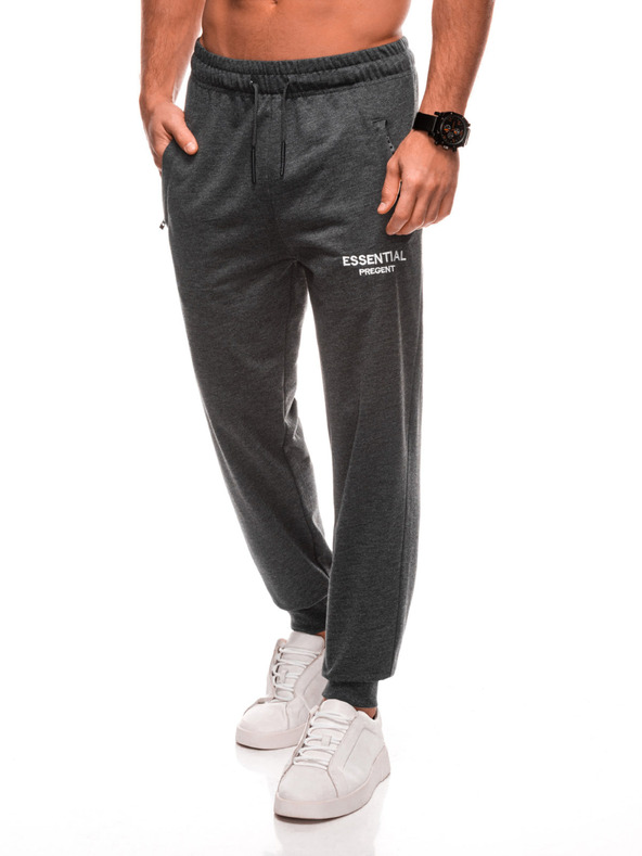 Edoti Pantaloni de trening pentru bărbați EDOTI, grafit
