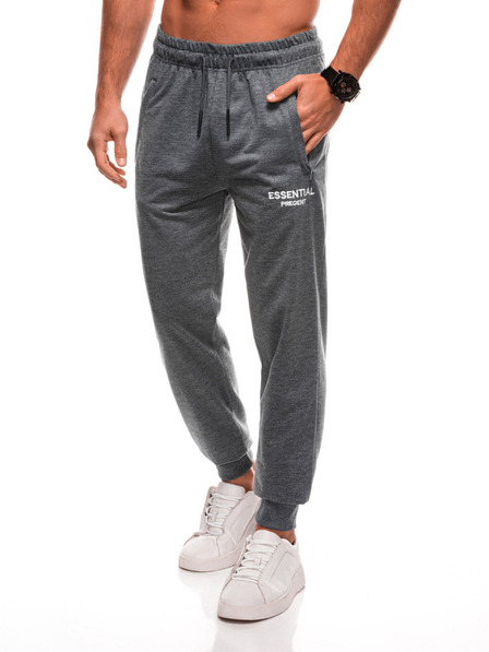Edoti EDOTI Pantaloni de trening pentru bărbați, gri