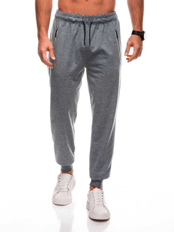 Edoti EDOTI Pantaloni de trening pentru bărbați, gri