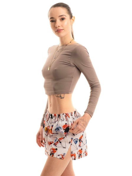 Represent Pantaloni scurți BELLA pentru femei WE ARE THE CHAMPIONS Reprezintă