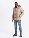 Ombre Clothing Jachetă căptușită în carouri pentru bărbați Ombre Clothing