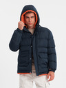 Ombre Clothing Jachetă sport călduroasă pentru bărbați Ombre Clothing cu glugă dublă