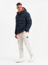 Ombre Clothing Jachetă sport călduroasă pentru bărbați Ombre Clothing cu glugă dublă