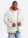 Ombre Clothing Jachetă sport călduroasă pentru bărbați Ombre Clothing cu glugă dublă