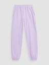 4F Pantaloni de bumbac pentru fete Sweatpants